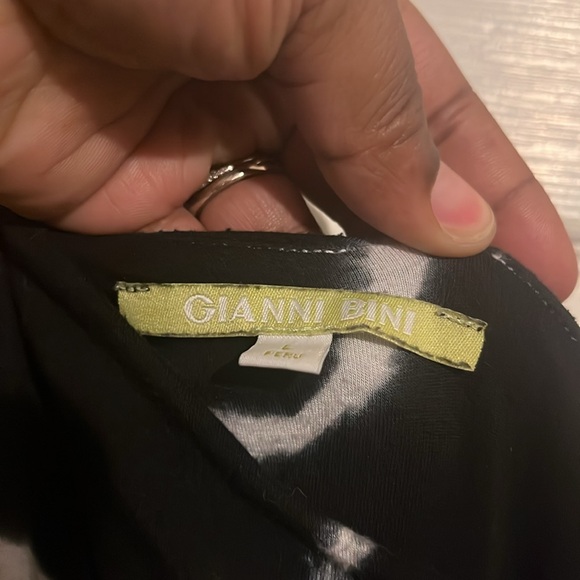 Gianni Bini Tye Dye one shoulder maxi dress-L - Picture 4 of 4